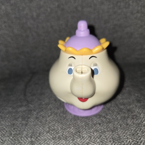 Disney BEAUTY AND THE BEAST MRS. POTTS McDonald's Happy Meal Toy Figure - Picture 6 of 7